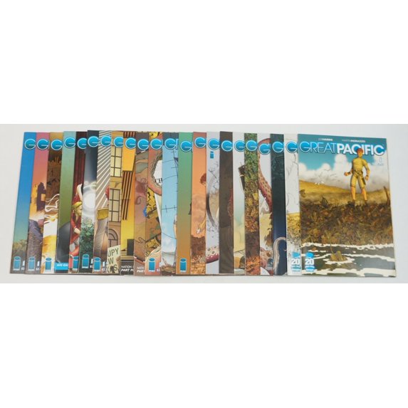 Great Pacific #1-18 VF/NM complete series + 4 Phantom variants ; Image (19AA)