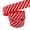 💖 Red_Hot#404, variant on Christmas Red and White Stripe Polyester Grosgrain Ribbon for Gift Wrapping, Holiday Bows and Crafts