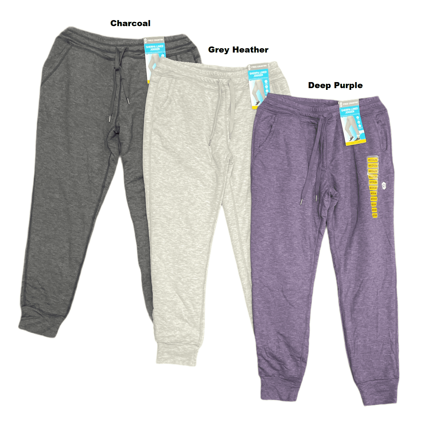 Free Country Women's Sweatpants Sherpa 