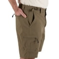 thumbnail image 2 of Men's Realtree Hybrid Fishing Shorts, Capers, M, 2 of 7