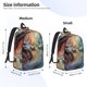 thumbnail image 2 of Easygdp White And Red Storm Dragon Mochila de Lona Resistente para Laptop, Compatible con Laptops de 15 a 17 pulgadas, Ideal para Escuela, Trabajo y Viajes-Small, 2 of 5