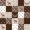 White Dark Brown, variant on Manfei Woodland Moose Shower Curtain 72Wx72L, Bohemian Aztec Plaid Bathroom Curtain, Dark Brown White