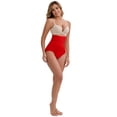 thumbnail image 5 of DARING DIVA Women's High-Waisted Butt Lifting Briefs Postpartum Tummy Control S Red, 5 of 5