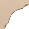 thumbnail image 3 of 7"W x 14"D x 14"H Classic Pescadero Rough Cedar Woodgrain TimberThane Corbel, Primed Tan, 3 of 6