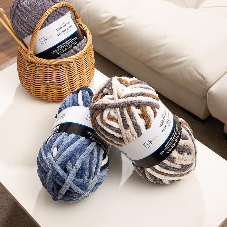 Mainstays  thick chenille yarn