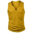thumbnail image 4 of Cmfcve Men's Oversize Tank Top Casual Breathable Gym Tank Top V-Neck Sleeveless Knitted Fitness Vest, 4 of 5