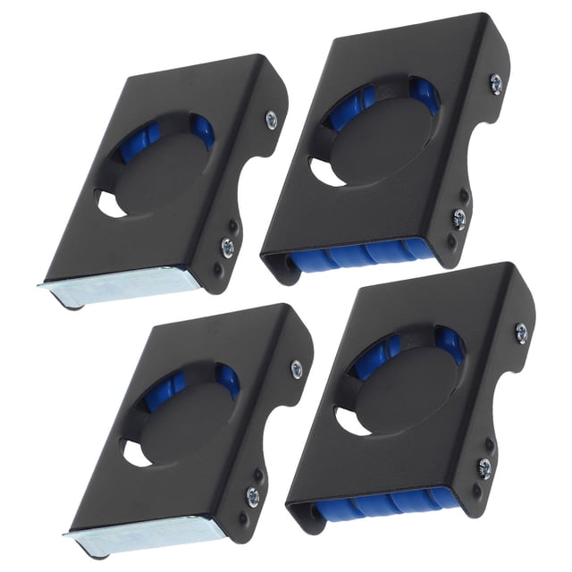 CRILSTYLEO 4 Pcs Rouleaux d'Appareils Coulisseurs Robustes pour Meubles pour Laveuse et Réfrigérateur