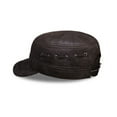 thumbnail image 4 of Men's Genuine Leather Baseball Cap Brand New Winter Warm Russian Real Leather Caps, 4 of 6