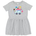 thumbnail image 3 of Inktastic Ice Cream Truck with Ice Cream Cones Girls Toddler Dress, 3 of 5