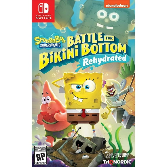 Spongebob Squarepants: Battle for Bikini Bottom - Rehydrated Nintendo Switch Game