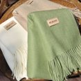 thumbnail image 5 of Summer scarf an oversized long light linen beach gauze shawl, 5 of 5