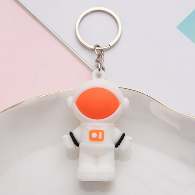 Fufafayo Cartoon Keychain for Wallet Bracelet Keyring, Cute Pocket Card Key Holder, Unique Print Keychain Accessory ForKidsAdults Backpack Purse Gift