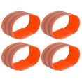 thumbnail image 1 of Bandas Reflectantes para Brazo Unique Bargains Equipo Deportivo Reflectante Naranja, 1 of 1
