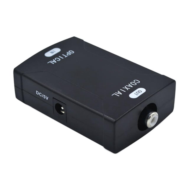 a Señal de sonido RCA RCA - Convertidor Adaptador Convertidor de Señal Digital CUTICAT Convertidor Toslink a RCA