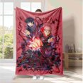 thumbnail image 1 of Gojo Satoru Blanket Super Soft Micro Fleece Anime Geto Suguru/Itadori, 1 of 5