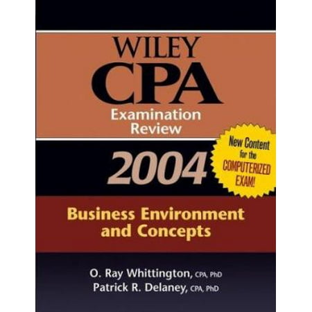 Wiley CPA Examination Review 2004, Business Environment and Concepts [Paperback - Used]