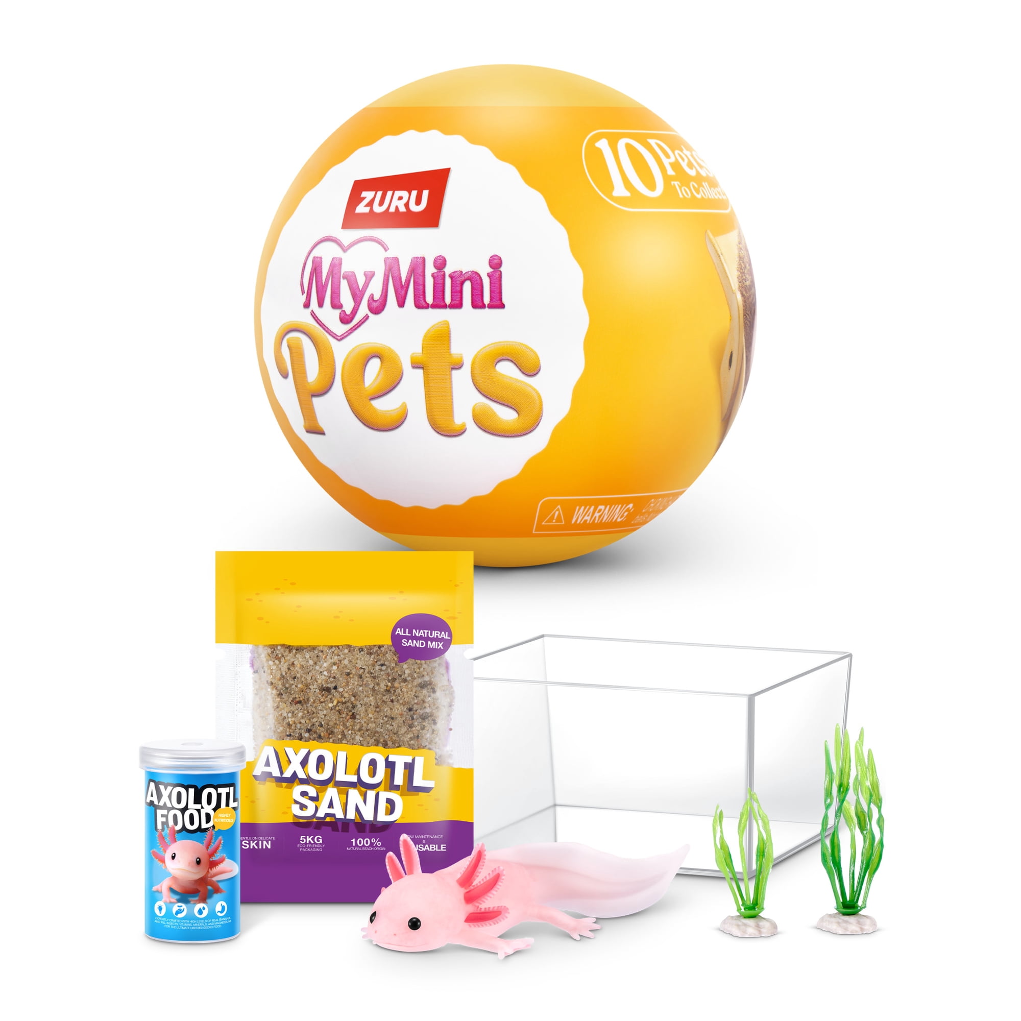 My Mini Pet Series 1 Mystery Capsule by ZURU - Collectible Surprise Unbox Pet Doll with Accessories for Kids Ages 3+