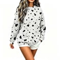 thumbnail image 5 of YOIAVAIOY Lightweight Long Sleeve Athletic Sweatshirts Loose Fit Crewneck Pullover Sweatshirt Outdoor Hiking Graphic Pullovers L, 5 of 9