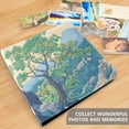 thumbnail image 4 of FORMRS 3 Ring Photo Album 4"x6" Self Adhesive Large Capacity PU Leather Cover, Beige Tree, 4 of 8