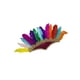 thumbnail image 5 of Tocado de plumas elegante Bewildely 2Conjunto Multicolor 50x23 cm, 5 of 6