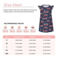 thumbnail image 3 of Balery Fire Truck 1 Camisón de princesa para niñas, pijama de algodón con mangas abullonadas, suave y bonito.-Medium, 3 of 6