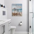 thumbnail image 4 of 10 Commandments Wall Art Ten Commandments Coastal Wall Art Decor Bible Verses Christian Motivational Quotes Canvas Prints Painting Religious Decorations Framed Artwork for Bathroom 12''x16'', 4 of 4