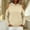 Khaki, variant on Jerdar Women's Solid Cold Shoulder Hooded Sweatshirt Long Sleeve Cut Out Shoulder Pullover Hoodie with Pocket Casual Fall Fashion Tops L