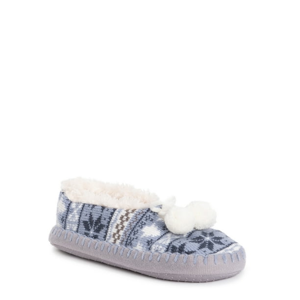 muk luks ballerina slippers