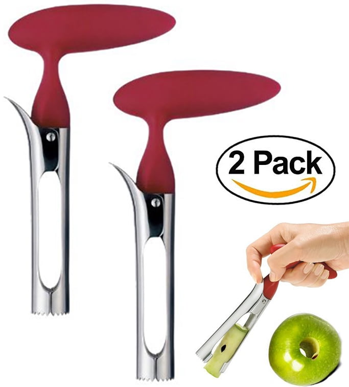 Apple Pear Fruit Peeler Slicer Stainless Cutter Kitchen Ware GREEN RED YELLOW 