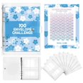thumbnail image 2 of Carpeta transparente A5 PVC Mini carpeta portátil hoja suelta cuaderno presente, 2 of 8