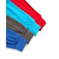 thumbnail image 4 of Galaxy by Harvic Boys Long Sleeve Shirts - 4 Pack Basic Pullover V Neck Shirts for Boys (S-XL), 4 of 7