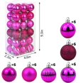 thumbnail image 2 of Adornos navideños de bolas, decoraciones navideñas irrompibles, 2 of 5