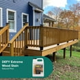 thumbnail image 5 of DEFY Extreme Wood Stain and Sealer in One - 5 Gallon Semi-Transparent Waterproof Coating for All Wood Types - Natural Pine, 5 of 7