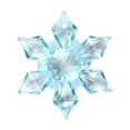 thumbnail image 2 of Adornos de Copos de Nieve de Colores, Plástico Verde, 4,7 X 4,7 X 0,8 Cm, Colgantes Navideños | Decoración Invernal de Cristal Acrílico Translúcido para Árbol, Fiestas, Bodas y Manualidades, 2 of 6