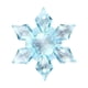thumbnail image 2 of Herunwer Clear Acrylic Snowflake Decorations with Hole Mini Crystal Ornaments for Christmas Tree Wedding Hanging and DIY Crafts, 2 of 6