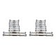 thumbnail image 3 of Ounissouiy 9 piezas 9 piezas varilla de tracción dirección Servo enlace para 1/10 WLtoys K949 aleación de aluminio varilla de tracción plata 2Conjunto, 3 of 6