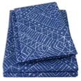 thumbnail image 4 of Parkview Blue Diamond Printed 4-Piece 1500 Supreme Collection Sheet Set Full, 4 of 6