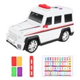 thumbnail image 2 of Kids Block Stacking Toy Set Funny Building and Stacking Toy Automatic Car Toy, 2 of 10