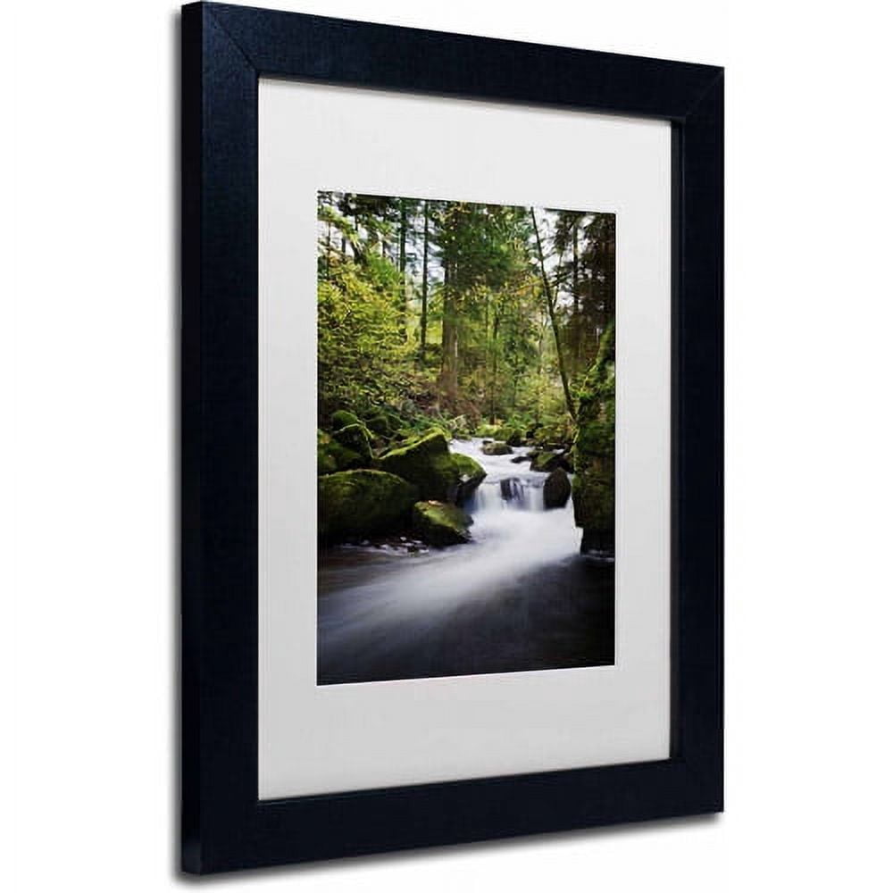 Trademark Fine Art "Time Out" Canvas Art by Philippe Sainte-Laudy, White Matte, Black Frame