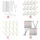 thumbnail image 4 of Matsuzay 24 piezas 24 ganchos marcapáginas joyería hallazgos decoración coleccionable cuentas caseras manualidades regalos suministros HA010512-04, 4 of 6