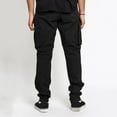 thumbnail image 4 of Mingw Mens Ultra Comfort Straight Canvas Cargo Pants Classic Fit Versatile Trousers ,Black,2XL, 4 of 6