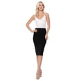 thumbnail image 4 of Women's Stretch Fit Bodycon Pencil Skirt Versatile Elegance, 4 of 6
