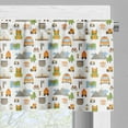 thumbnail image 3 of Ambesonne Outdoor Valance Pack of 2, Camping Hiking Elements, 54"X18", White and Multicolor, 3 of 5