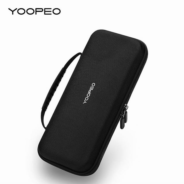 YOOPEO Étui de Rangement pour Manettes Switch OLED - Compatible avec HORI Split Pad Pro, Sac de Voyage Rigide en EVA Grande Capacité pour Accessoires Nintendo Switch, Organisateur Portable Antichoc