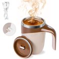 thumbnail image 1 of Automatic Magnetic Stirring Coffee Mug, Self Stirring Coffee Mug, Magnetic Coffee Stirrer Mug for Milk, Automatic Stirring Mug,Automatic Coffee Cup Stirrer Auto Stirring Coffee Mug (Brown), 1 of 1