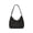Black, variant on Crescents Shoulder Bags Faux Suedes Clutches Hobos Toted Bag Underarm Purse Shoulder Purse Handbags with Zipper Closure