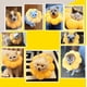 thumbnail image 5 of Pet Elizabeth Circle Cat Grey curativo médico antiguo antiguo Ground Sun Collar collar Color: Amarillo y color (XS), 5 of 5