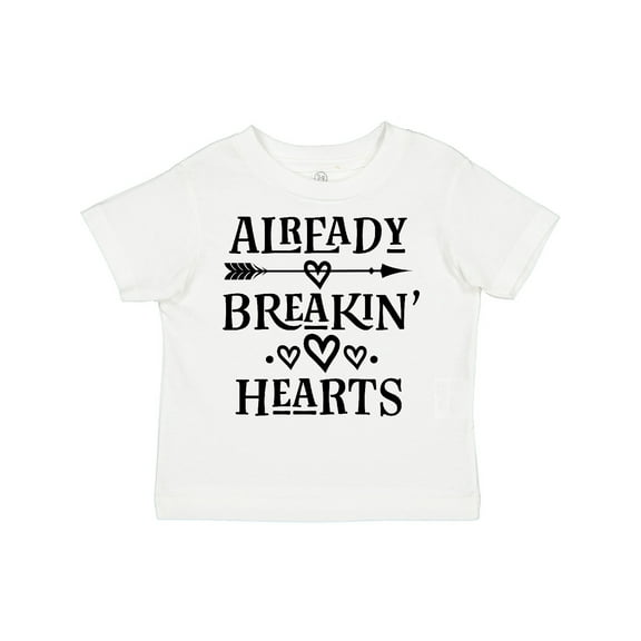 Inktastic Boys Valentines Day Breaking Hearts Boys Toddler T-Shirt