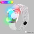 thumbnail image 3 of Muyoka Reloj electr贸nico Reloj digital simple a prueba de agua con pantalla grande y fuente de arco iris grande Luz LED colorida Reloj deportivo cuadrado para ni帽as Ni帽os Mujer Ejercicio Estudio Trab, 3 of 7