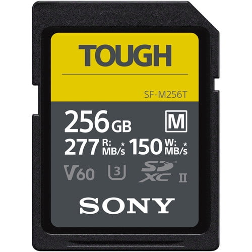 Sony SF-M Series Tough 256GB UHS-II SDXC Memory Card